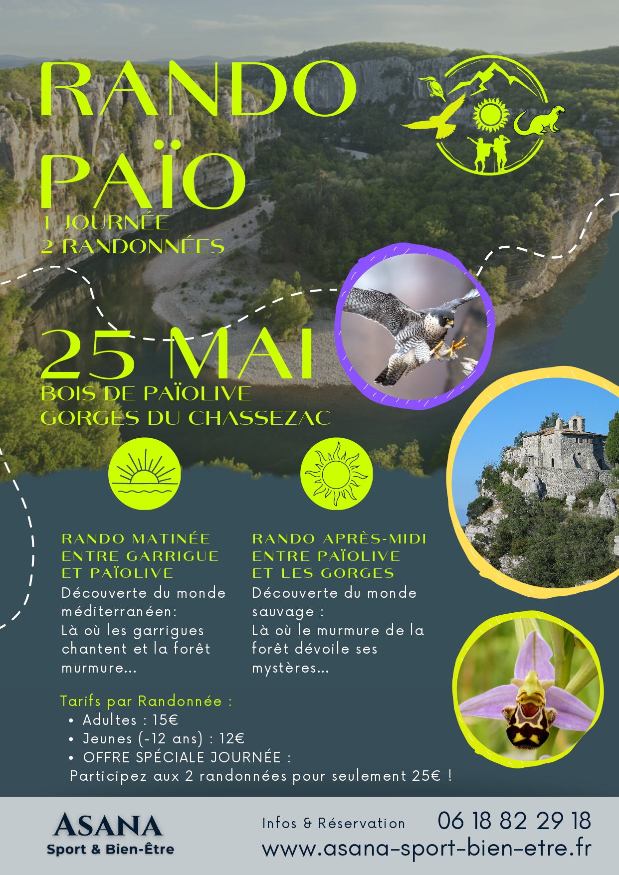 Randonnée à Païolive