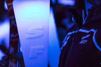 Descente aux flambeaux des moniteurs de l'école du ski français