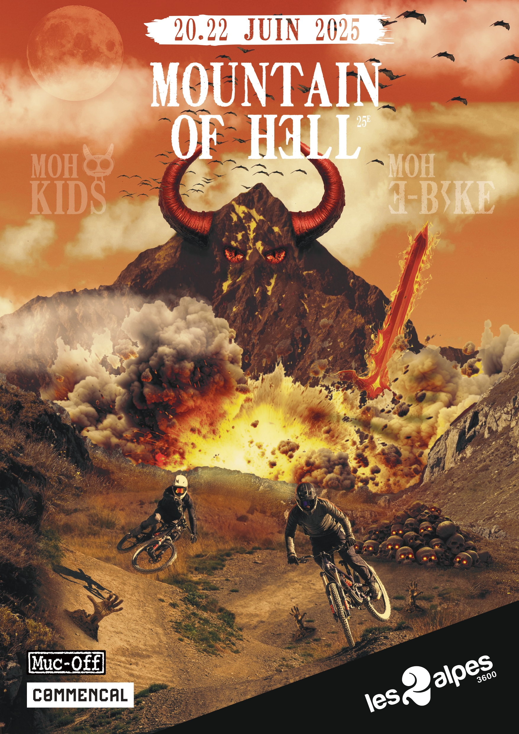Mountain Of Hell (Les Deux Alpes) | Ski resort Alps : Les 2 Alpes tourist  office, ski vacations and mountain ski resort stay