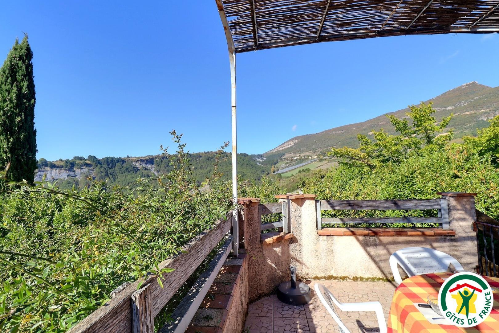 Vue depuis la terrasse