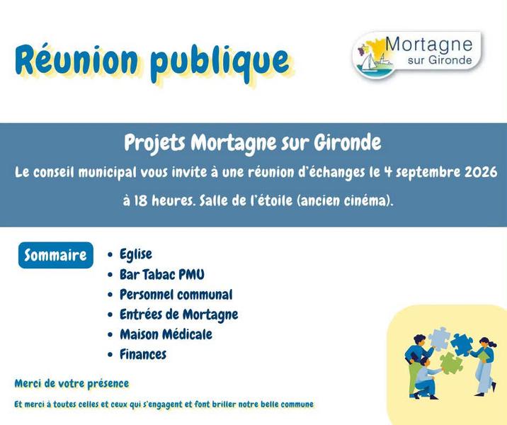 Réunion publique