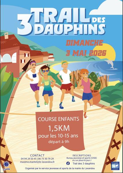 Trail des 3 Dauphins pour les enfants_Le Lavandou