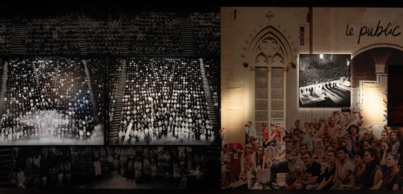 photographies de Frédéric Nauczyciel dans l’exposition Les Clés du Festival