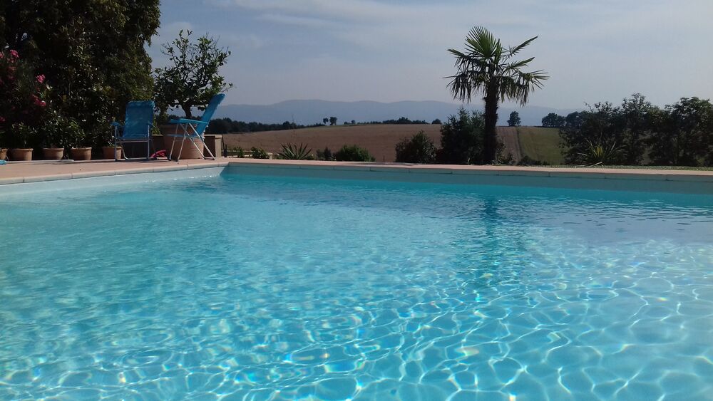 piscine - Chambre d'hôtes Burlats