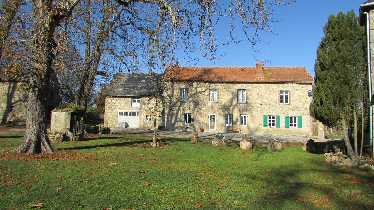 Face avant de la maison