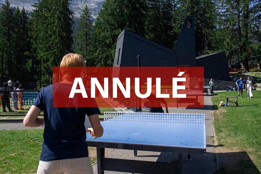 Tournoi de tennis de table