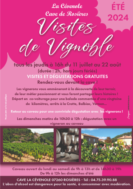Le vignoble du Sud Ardèche en ébullition pour un mois de juillet entre contemplation et gourmandise