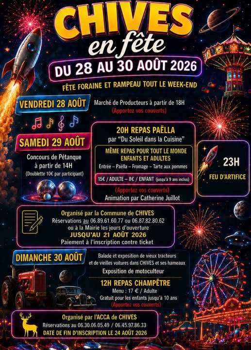 Chives en fête