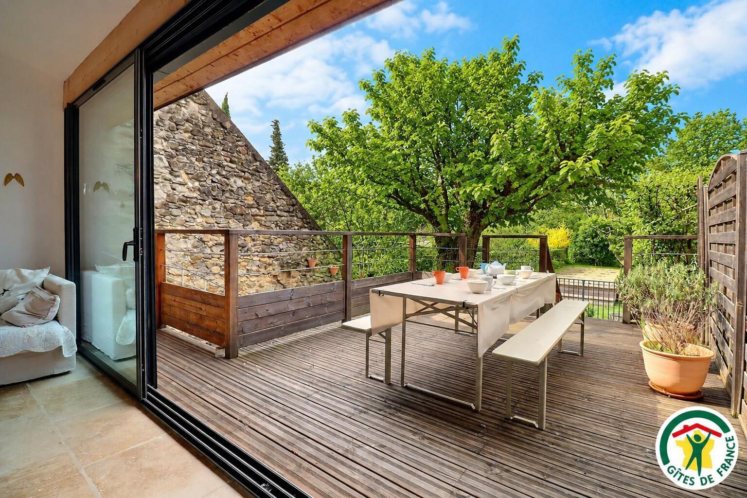 Terrasse plein ouest