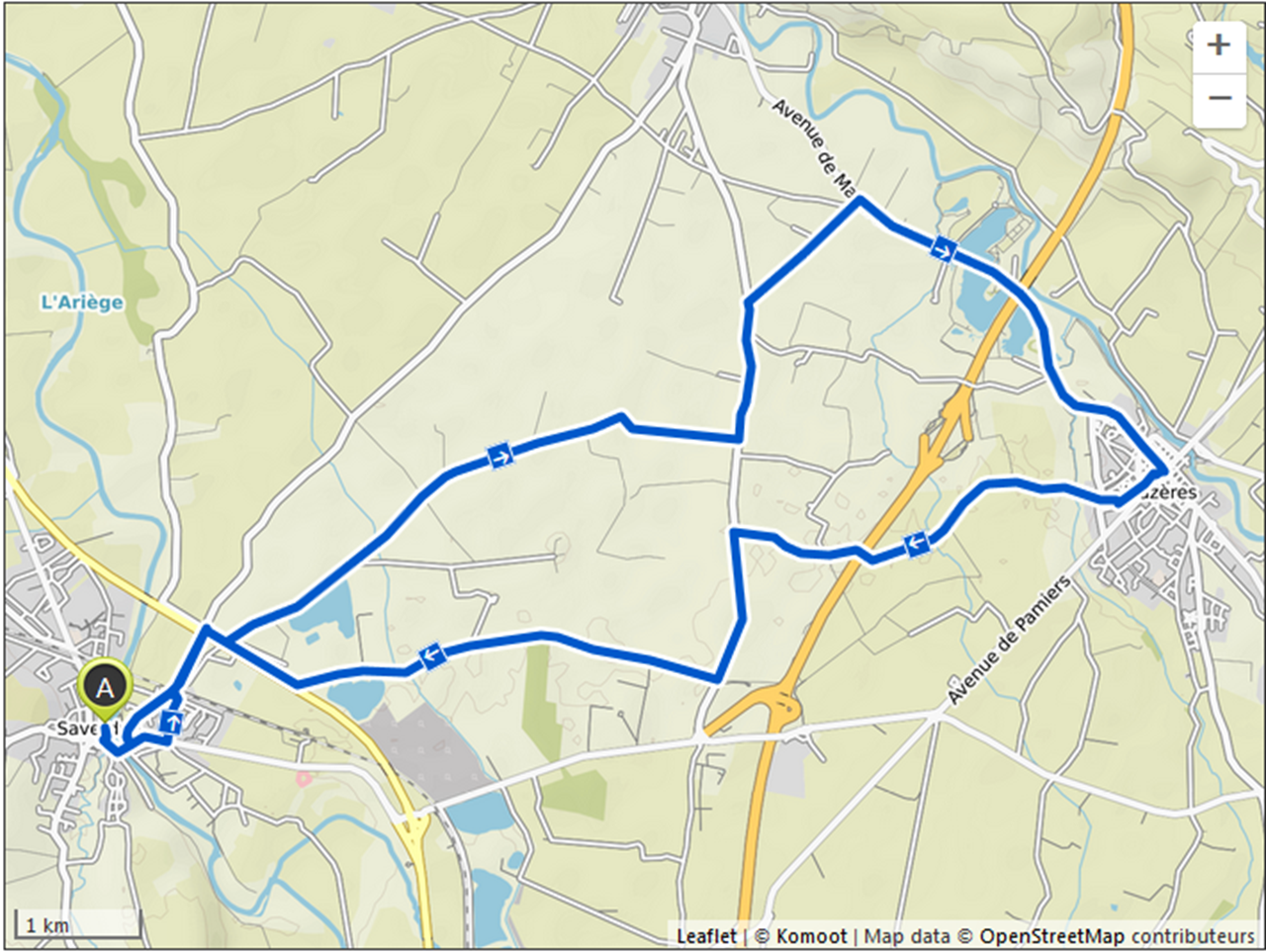 Circuit le domaine des oiseaux