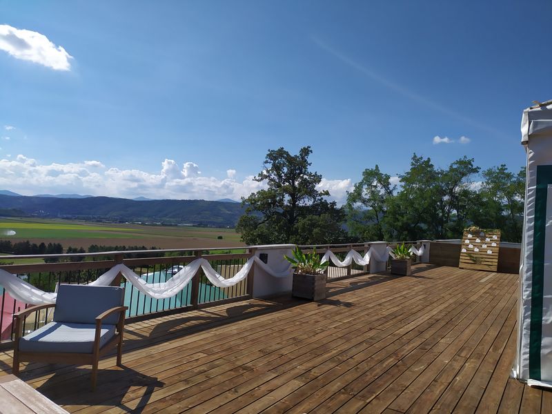 Terrasse du chapiteau