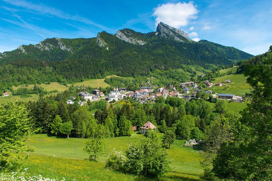 Le village de St Pierre de Chartreuse