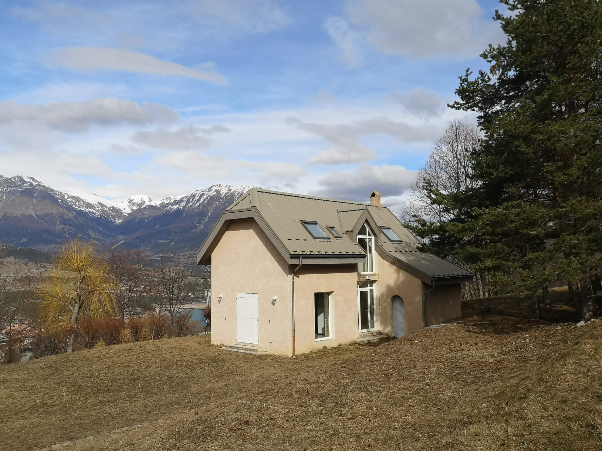 Maison vue de l'extérieur