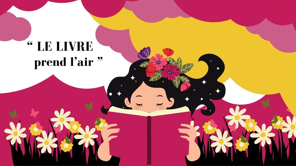 Le livre prend l'air