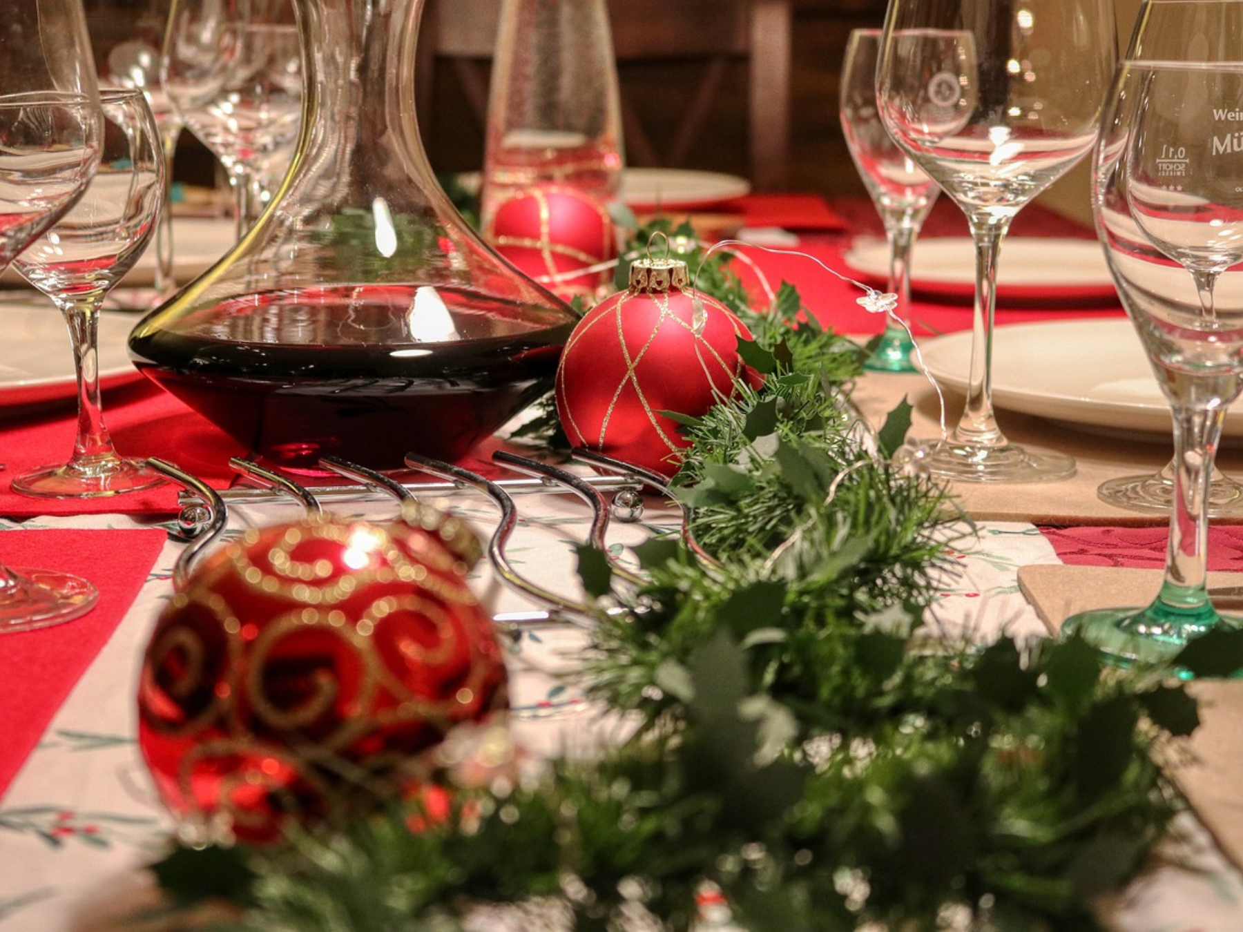 Menu de Noël à emporter au Sainbol