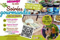 Soirée gourmande sous les noyers_Saint-Hilaire-du-Rosier