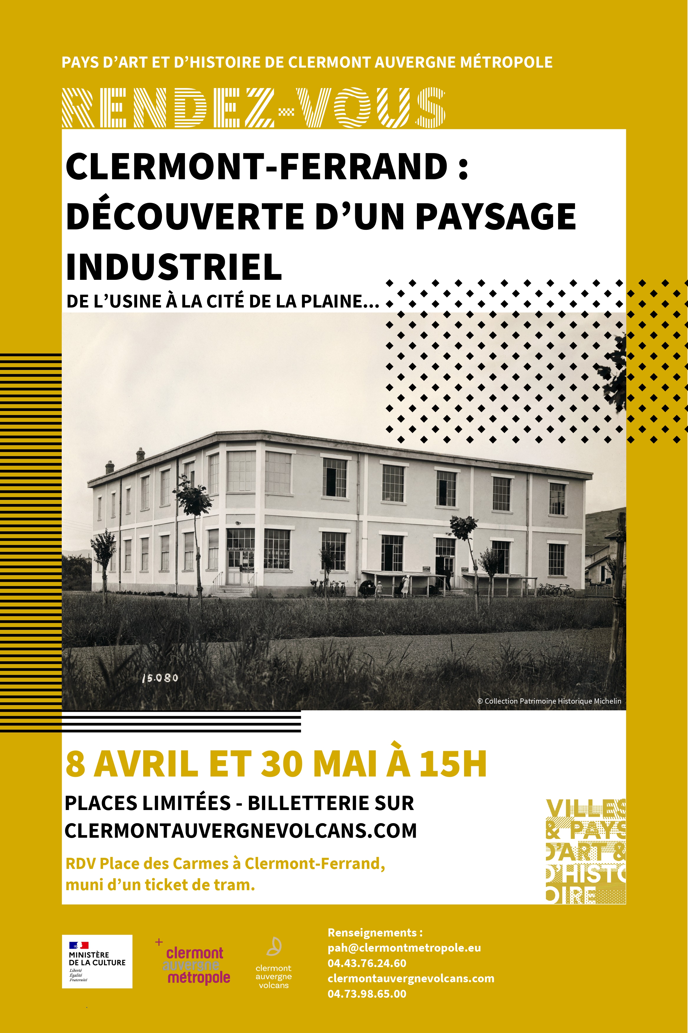 Visite-découverte du paysage industriel de Clermont-Ferrand | Label Pays d'art et d'histoire