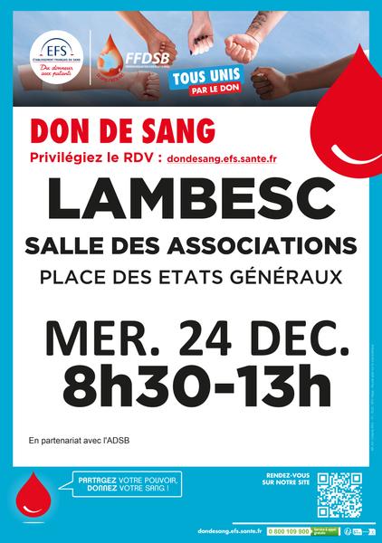 Collecte de sang