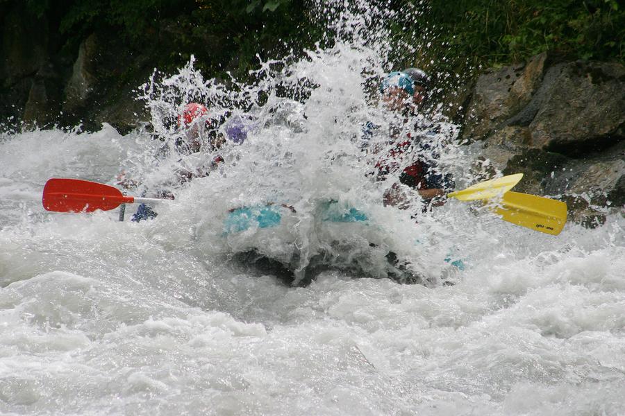 Rafting sur le Doron