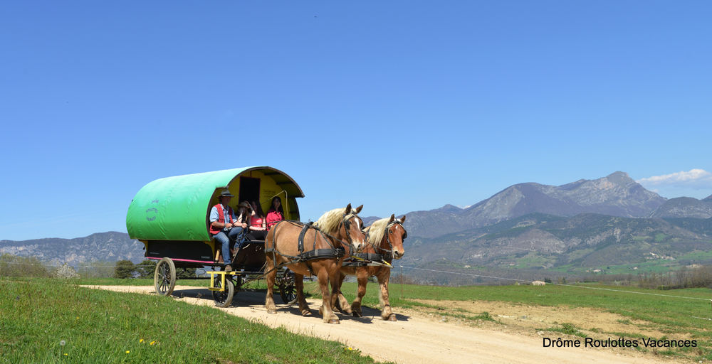 En voyage départ des roulottes