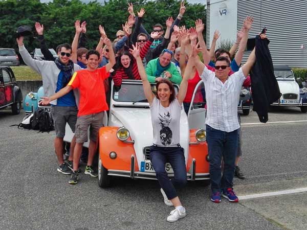 team building beaujolais