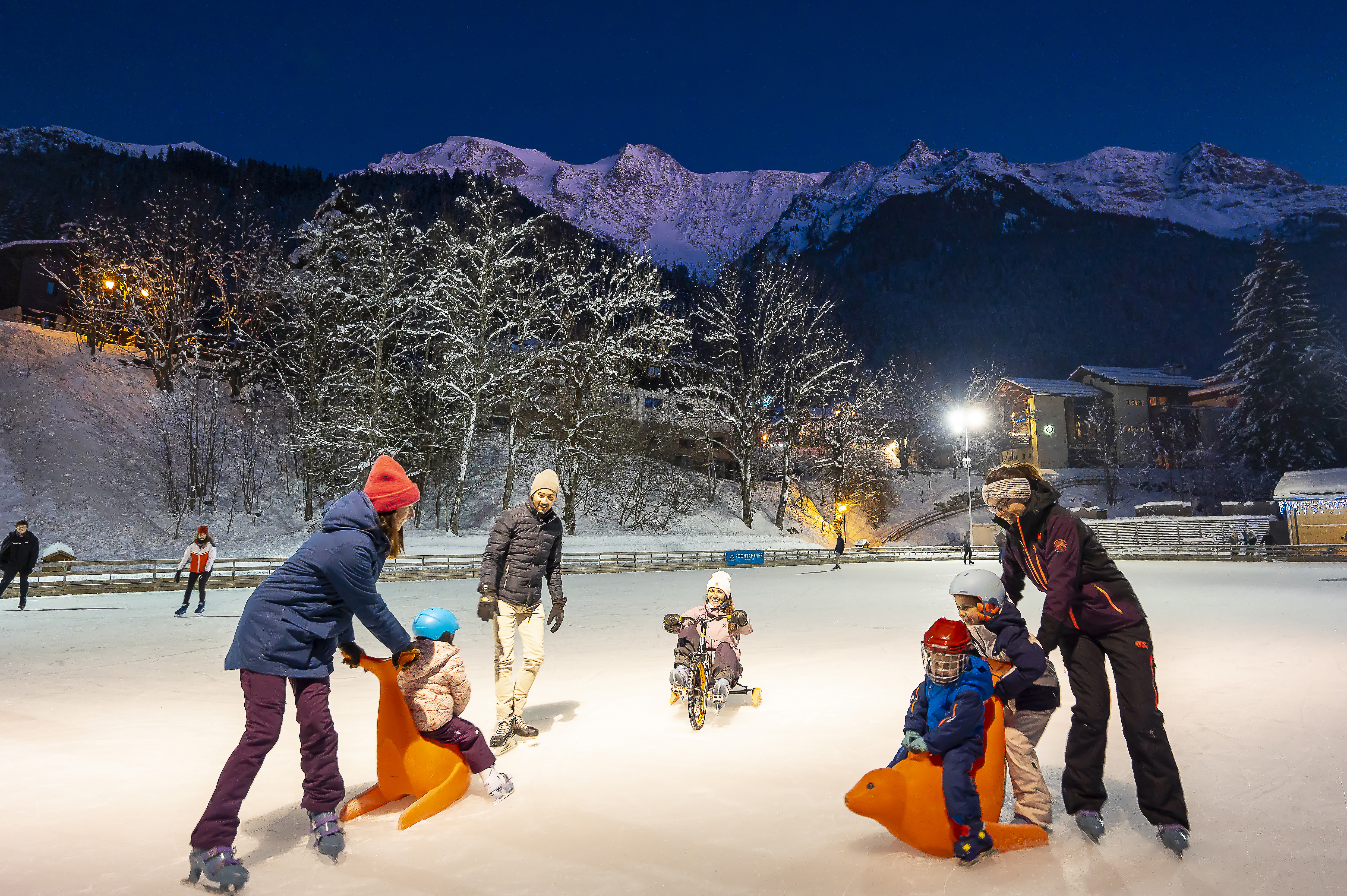 Patinoire Jean-Christophe Simond, Les Contamines-Montjoie