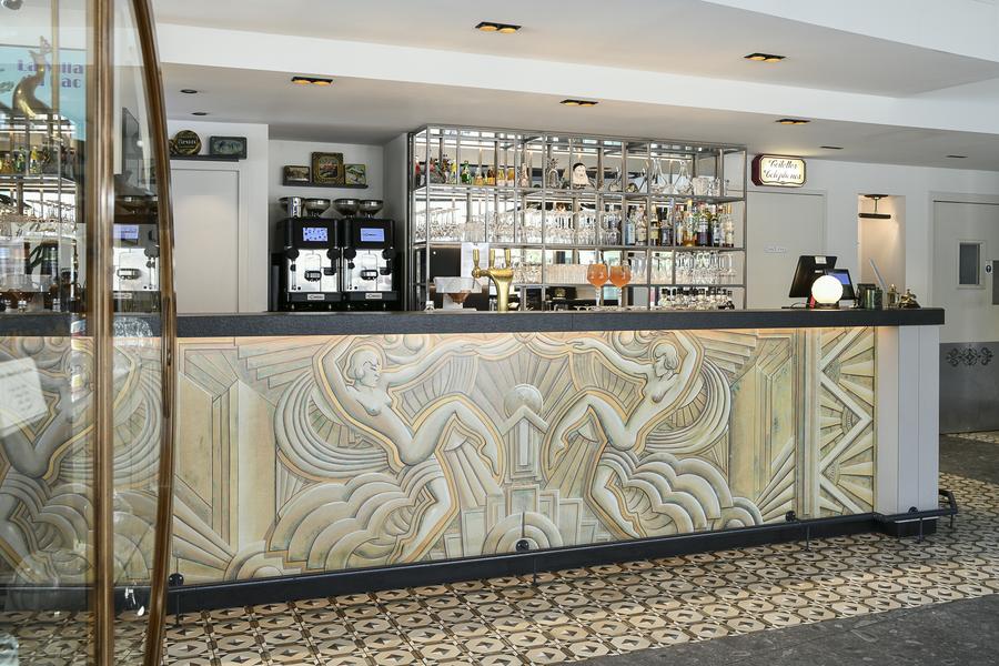 Bar de La Villa du Lac restaurant à Aiguebelette-le-Lac