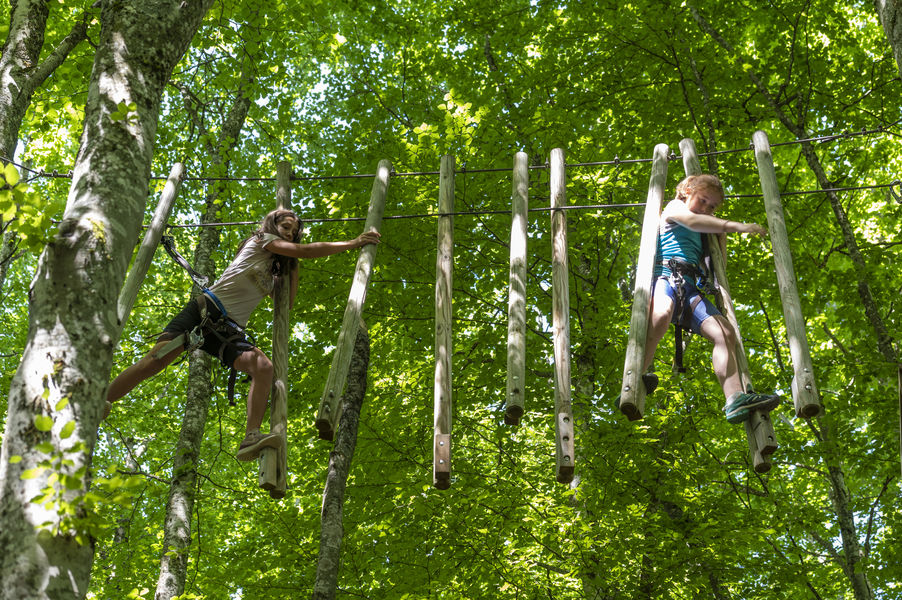 enfants accrobranche