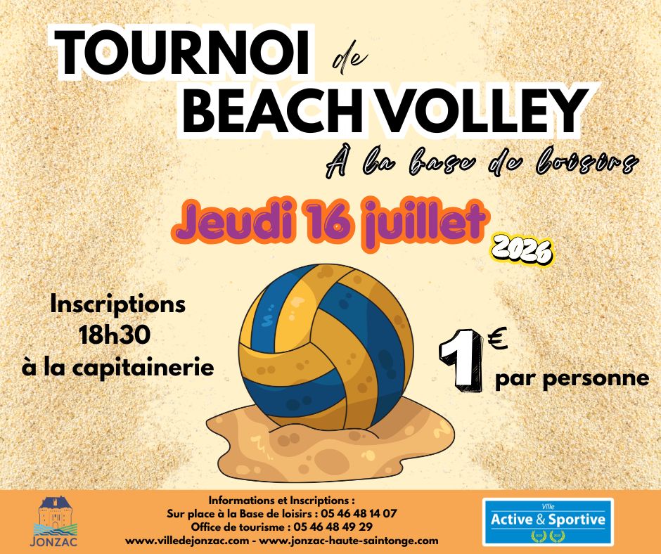 Tournoi de Beach volley