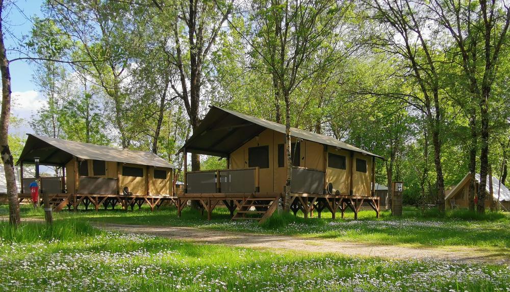 Camping Embarcadère Le Lidont Ecolodge sur pilotis