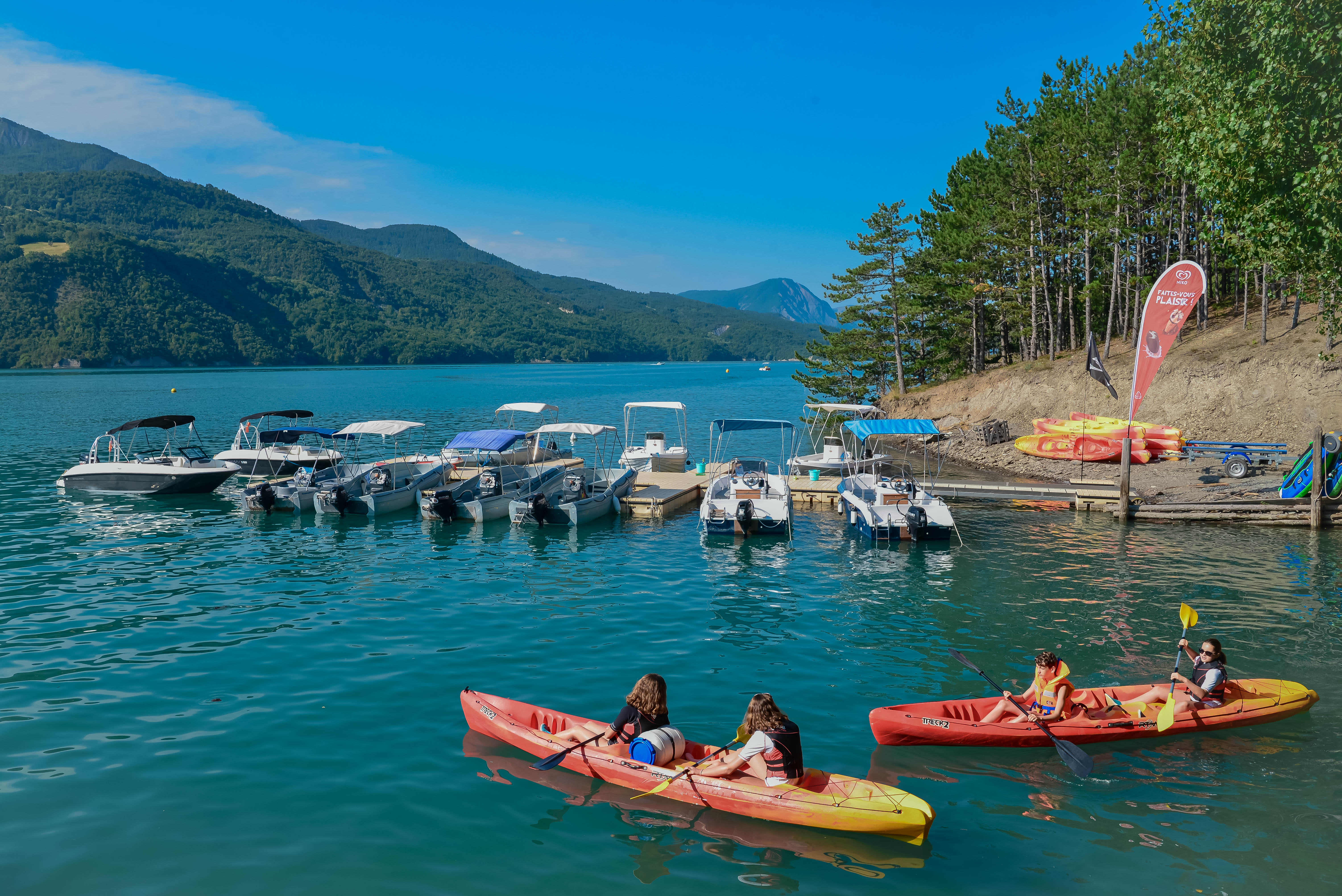 Location de canoë kayak à Serre-Ponçon - BD Pirates