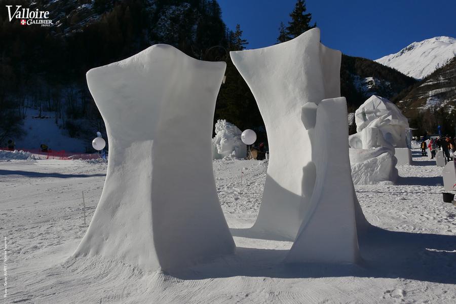 Concours international de Sculpture sur Neige_Valloire