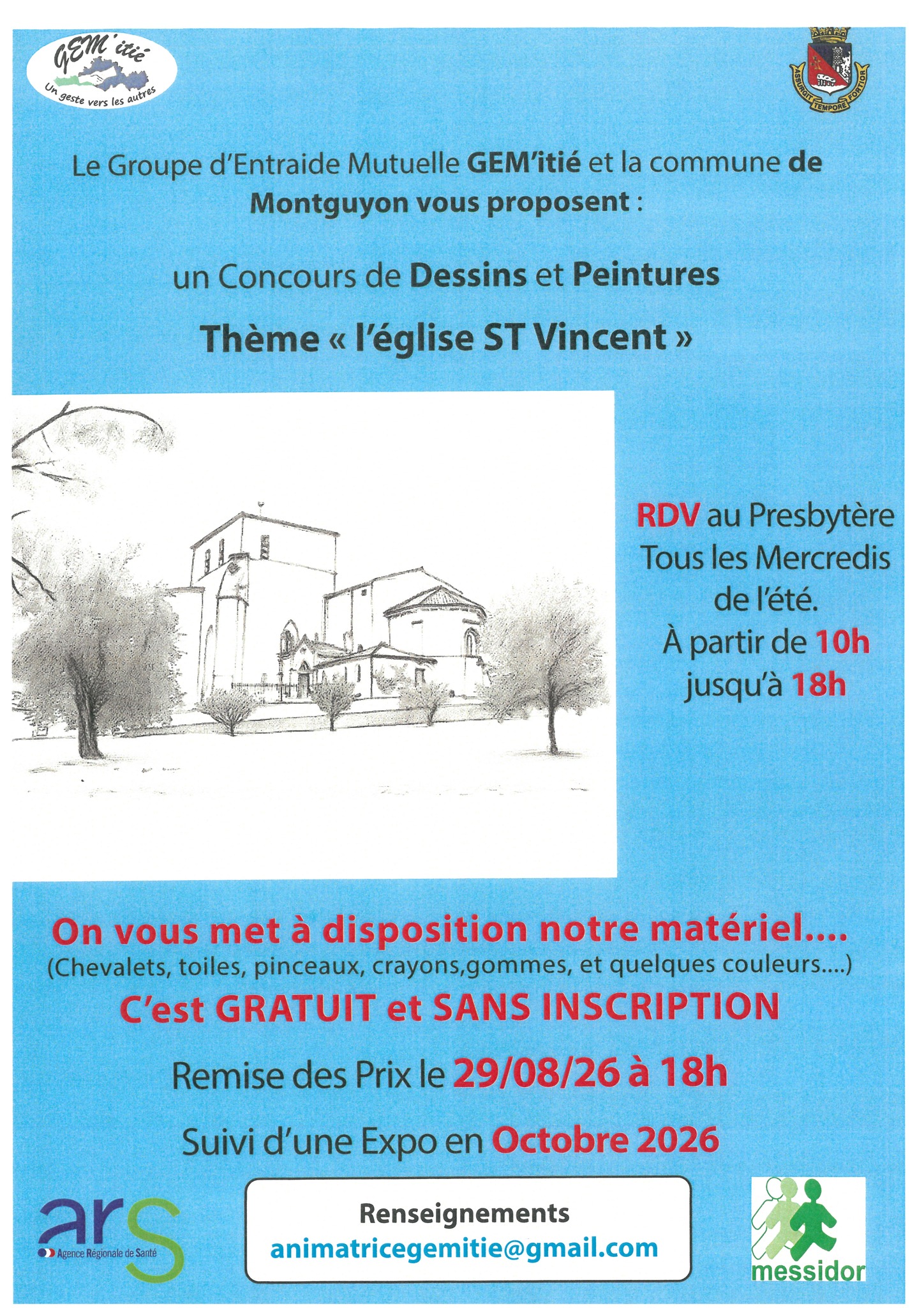 Concours de dessins et peintures