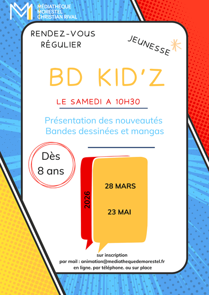 BD kids : rendez-vous jeunesse de présentation des nouveautés mangas et BD_Morestel