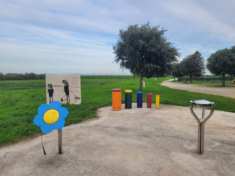 Aire de jeux sensorielle musicale
