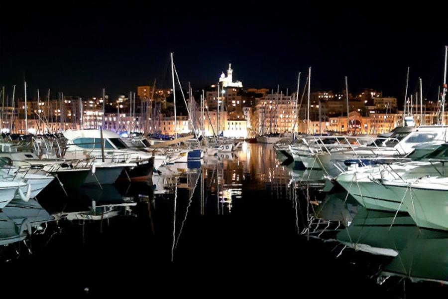 Privatisation d'un bateau - Coucher de soleil