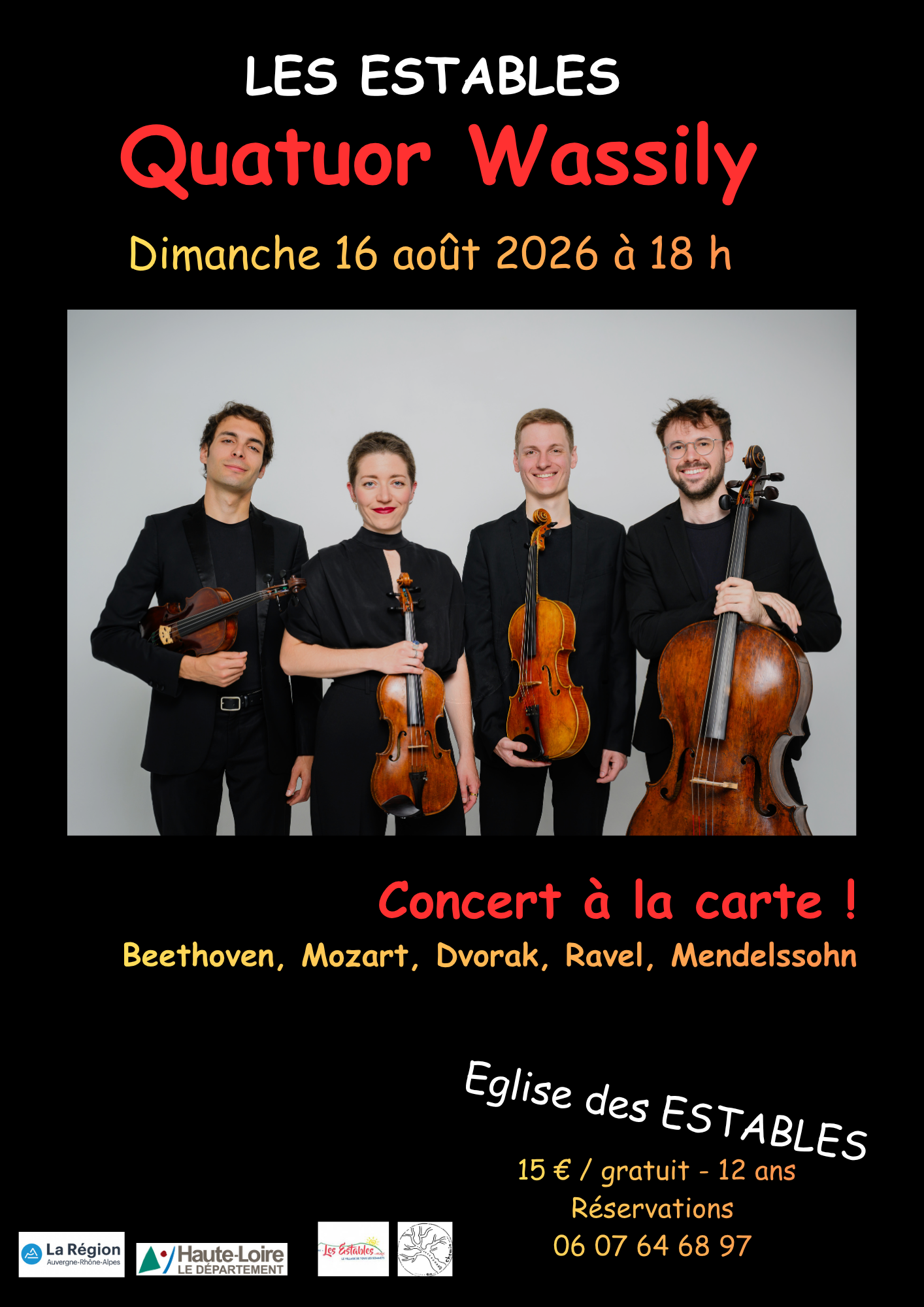 Concert "Quatuor Wassily"