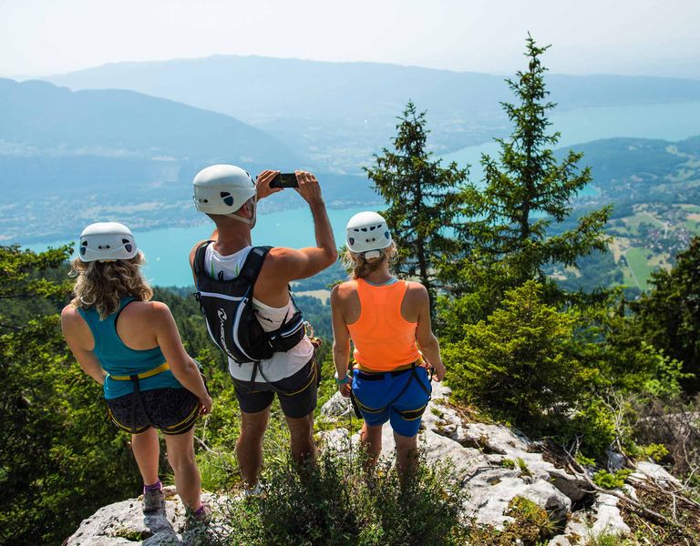 Via ferrata Annecy canyoning Montagne Sensation