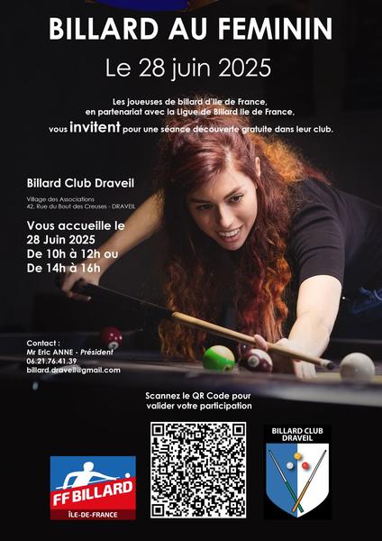 Billard au féminin