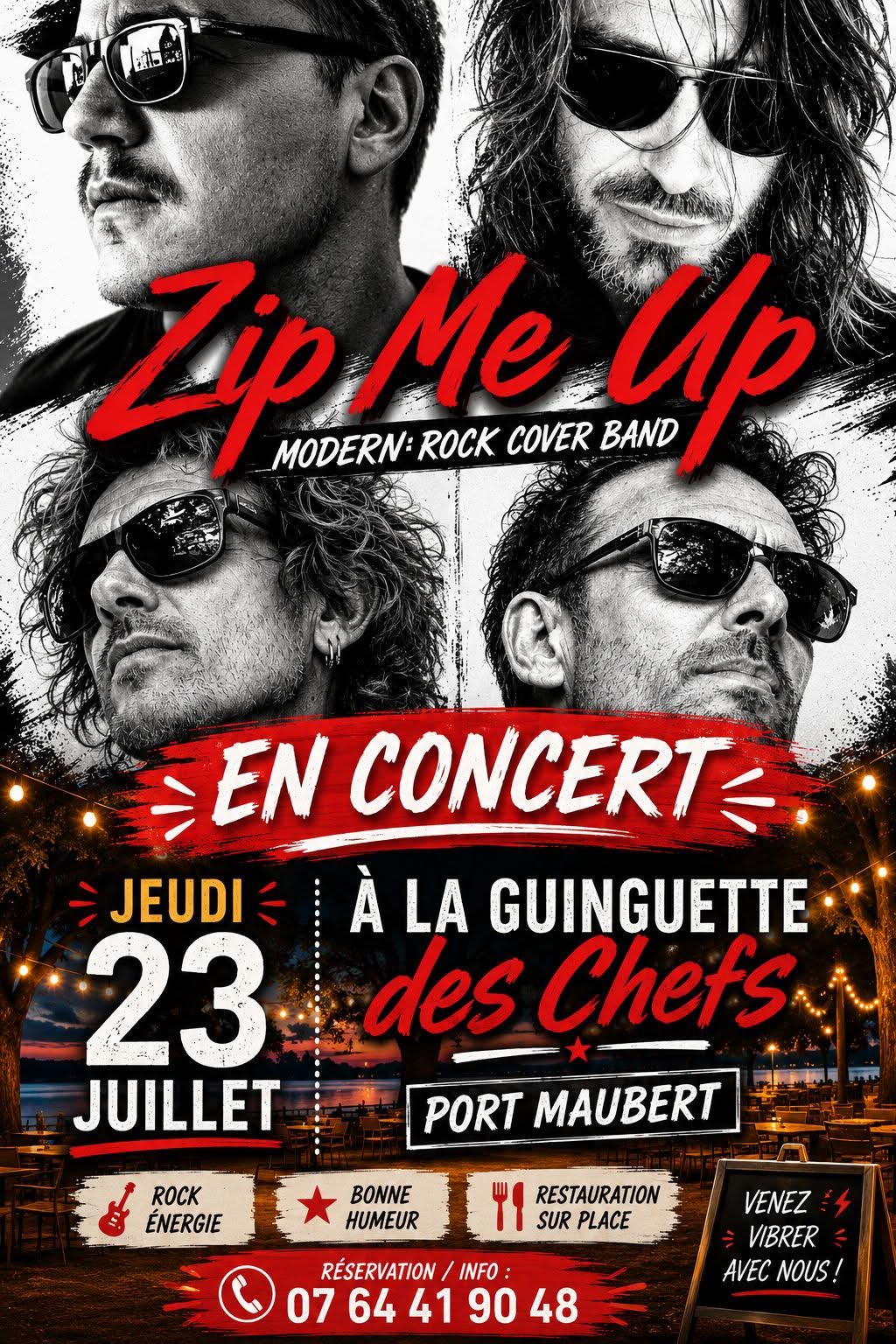 Concert à la guinguette de Maubert
