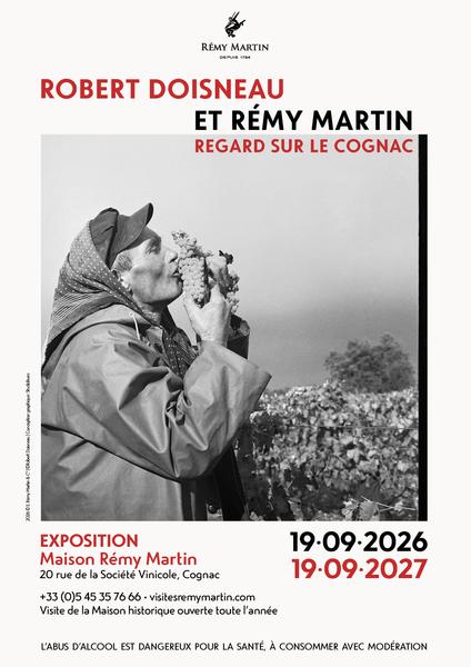 Robert Doisneau et Rémy Martin : Regard sur le cognac
