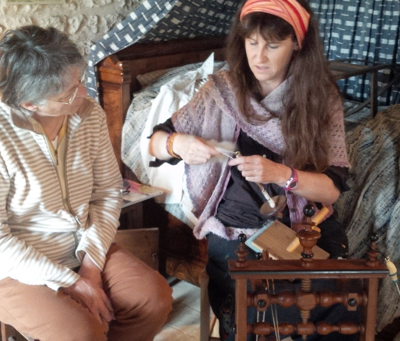 Atelier Filage - La Petite Maison du Lin