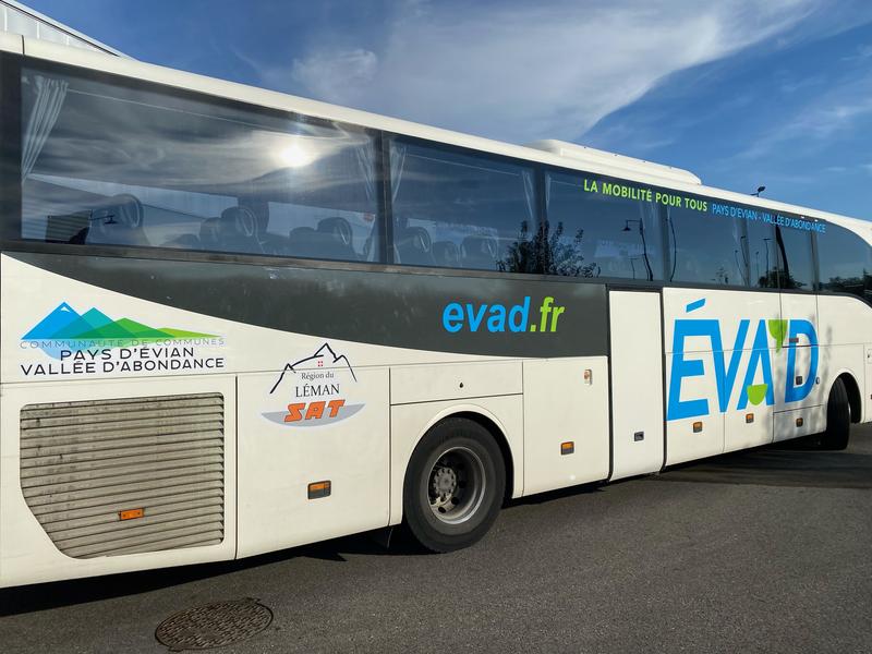 Ligne bus 12 EVAD - Thonon - Châtel_Châtel