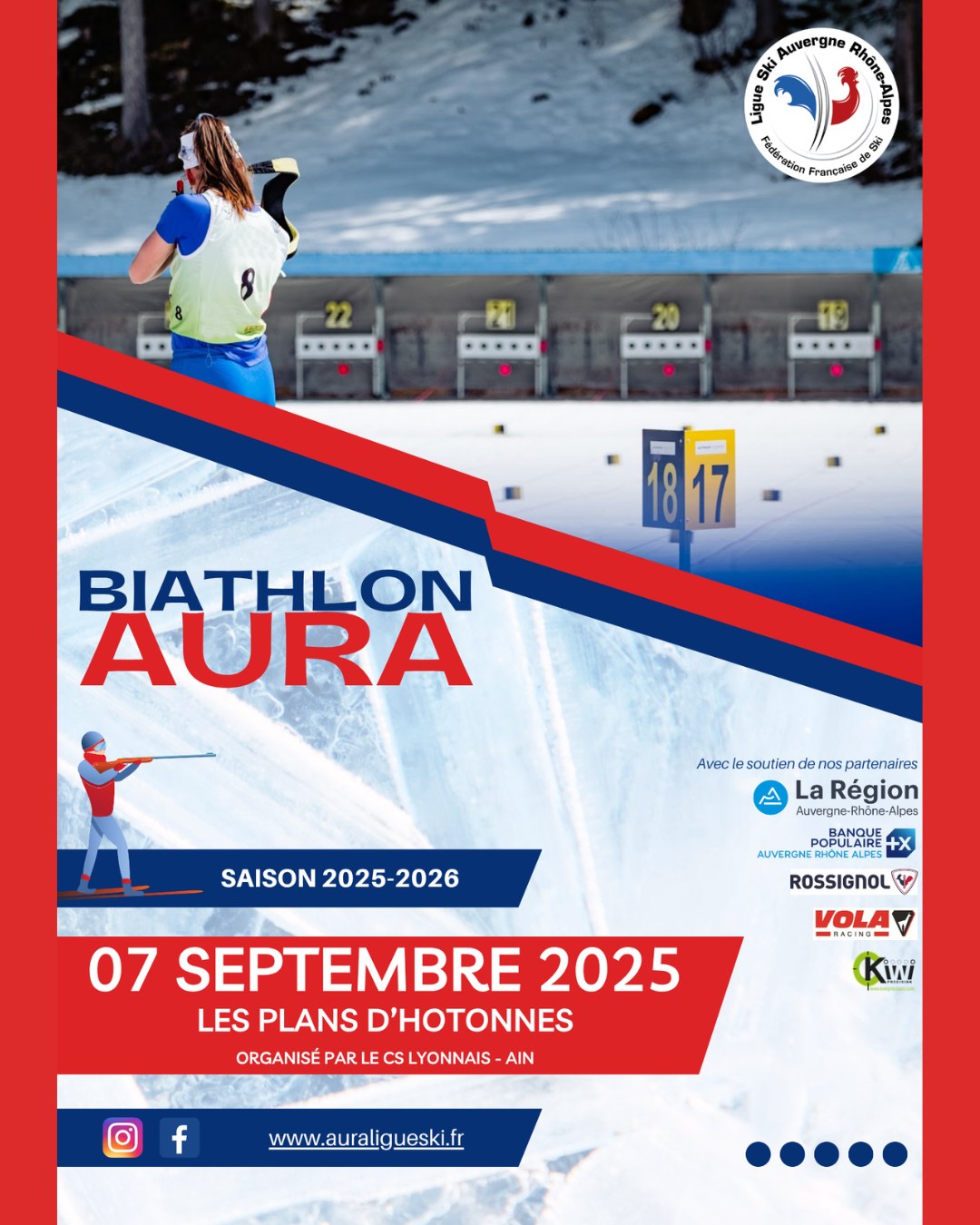 Biathlon AURA aux Plans d'Hotonnes