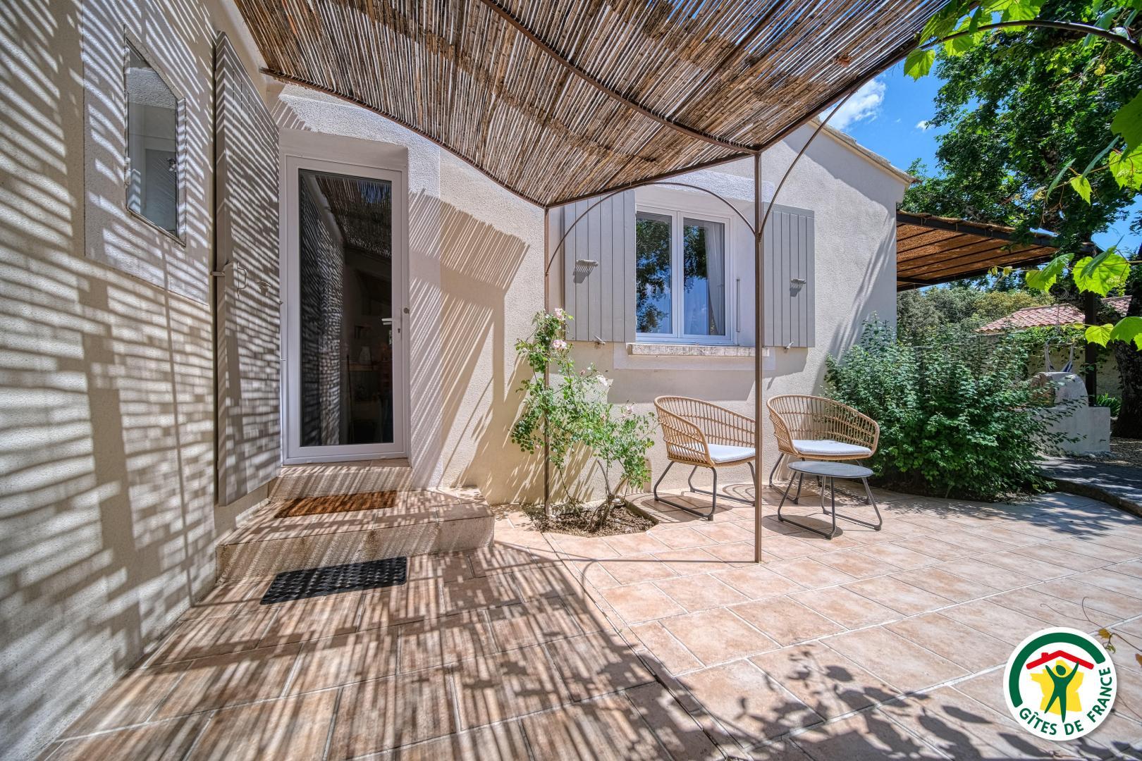 L'entrée du gîte