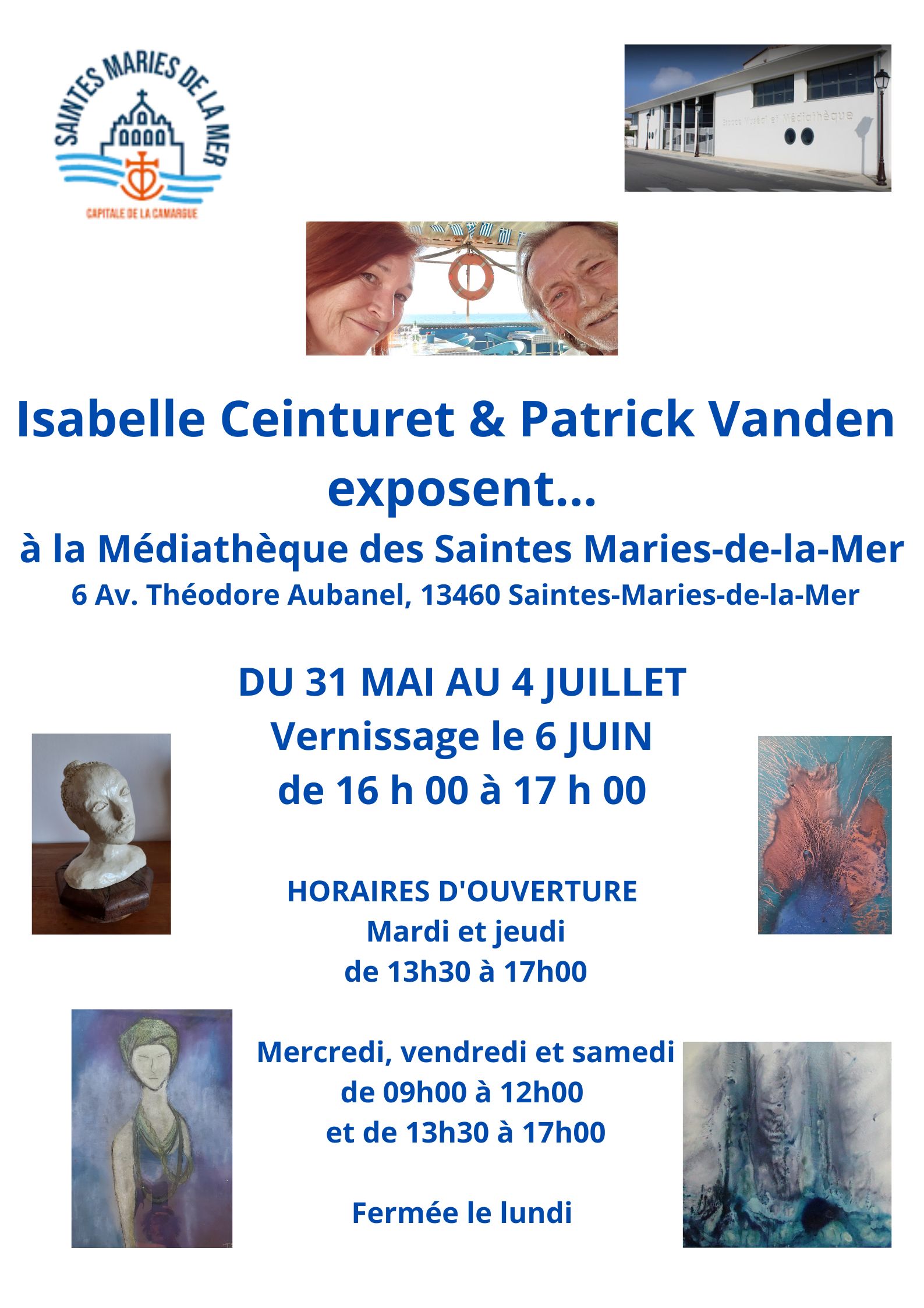 Exposition d’Isabelle Ceinturet et Patrick Vanden