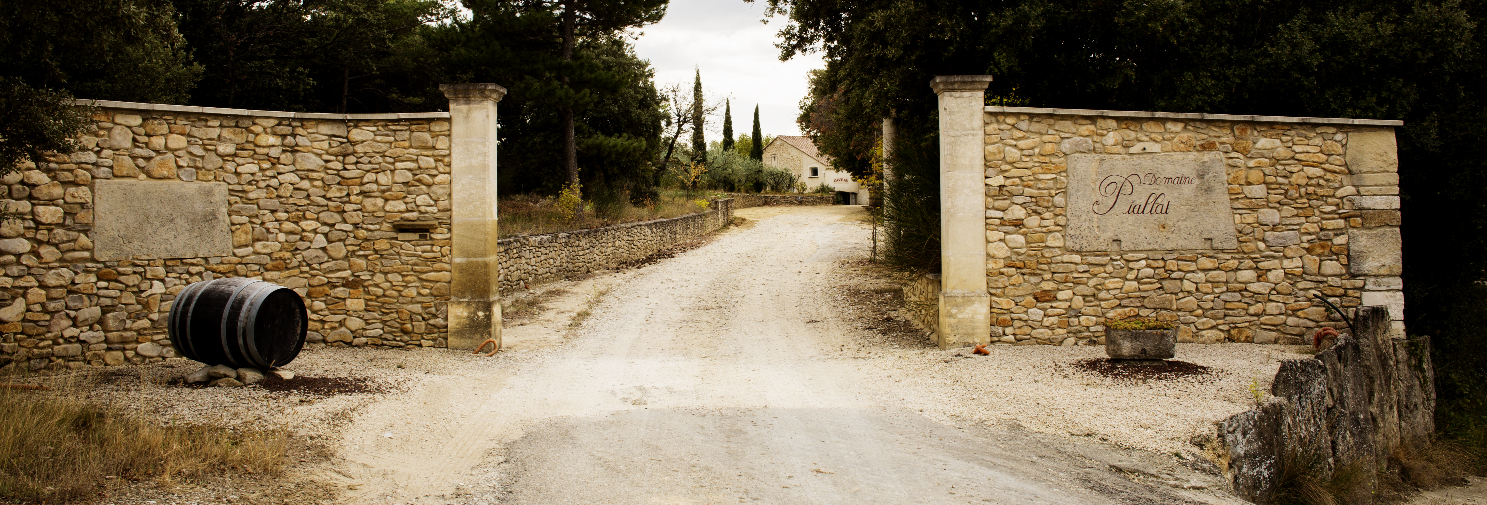 Entrée du domaine - Domaine Piallat