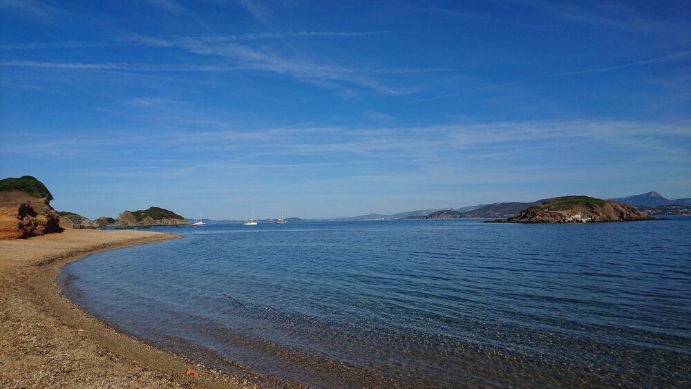 Plage de la Madrague, au parc des Chevaliers