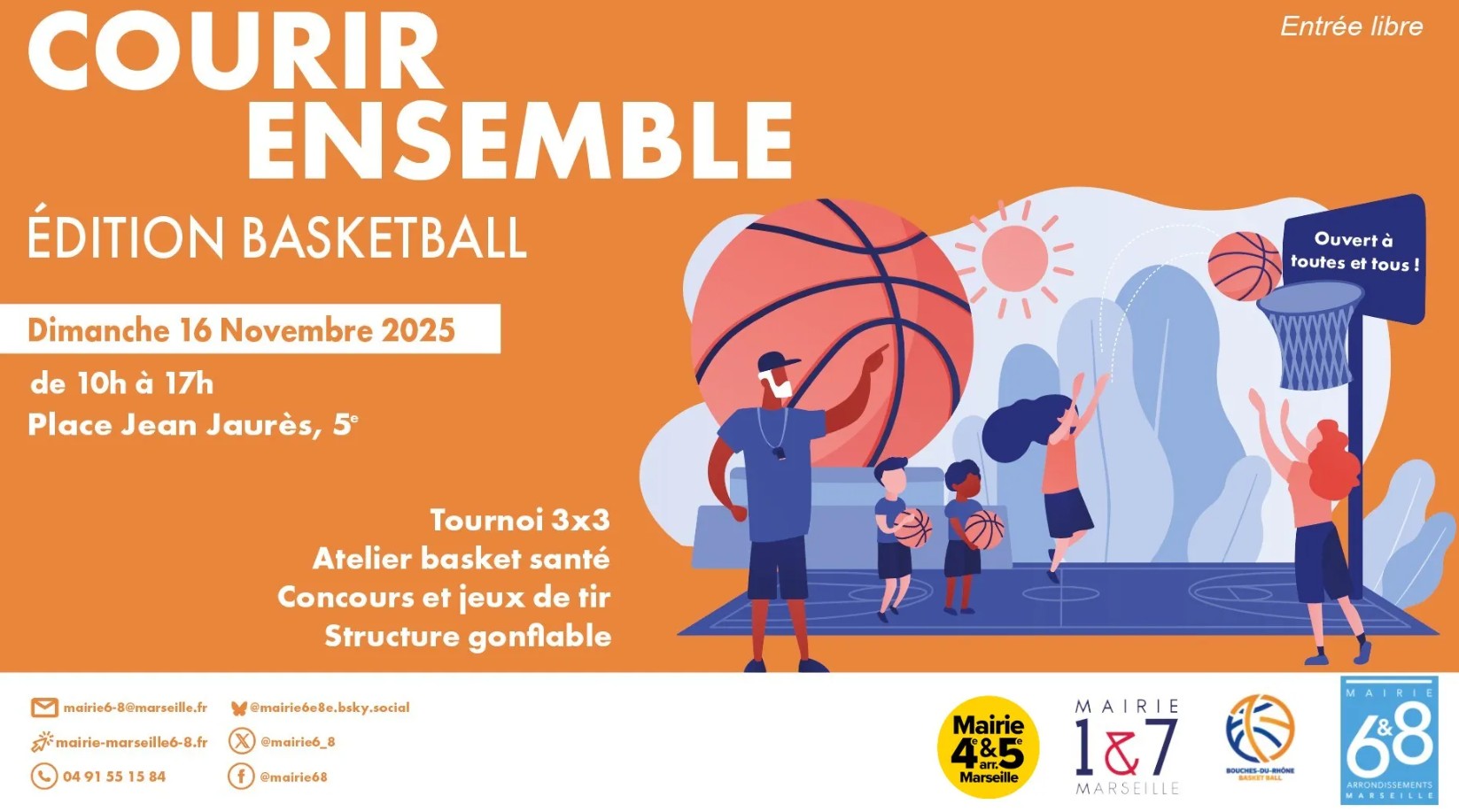 Courir ensemble - édition basketball