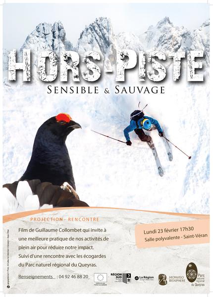Film-rencontre du Parc 'Hors-piste, sensible et sauvage'_Saint-Véran - © PNRQ